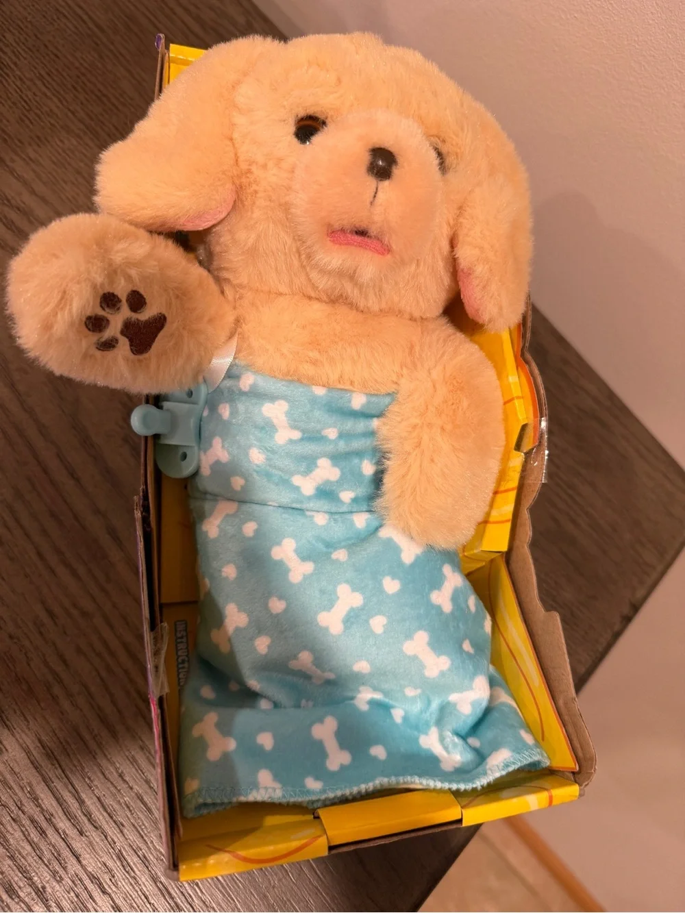 Little Live Pets Cozy Dozys Charlie Puppy Interactive Plush Dog Toy Tested Works